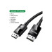 Кабель мультимедійний DisplayPort M to DisplayPort M 1.0m V1.4 braided DP114 black Ugreen (80390) – UGREEN (вид 2)