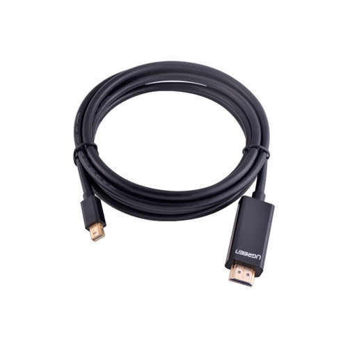Кабель мультимедійний miniDisplayPort M to HDMI M 1.5m MD101 4K black Ugreen (20848) – UGREEN (вид 2)