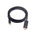 Кабель мультимедійний miniDisplayPort M to HDMI M 1.5m MD101 4K black Ugreen (20848) – UGREEN (вид 2)