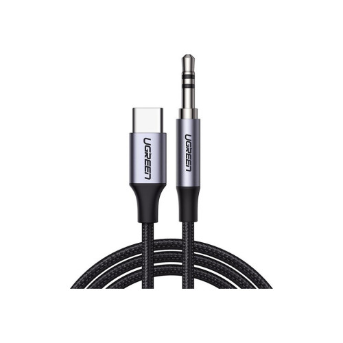 Кабель мультимедийный USB-C to 3.5mm M 1.0m CM450 Ugreen (20192) – UGREEN (вид 1)