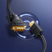 Кабель мультимедійний HDMI M to DVI M 1.0m HD106 black Ugreen (30116) – UGREEN (вид 2)