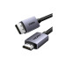 Кабель мультимедийный DisplayPort M to HDMI M 1.0m V2.0 4K30Hz DP125 black Ugreen (35840) – UGREEN (вид 2)