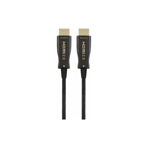 Кабель мультимедійний HDMI M to HDMI M 35.0m V2.0 4K 60Hz AOC Cablexpert (CCBP-HDMI-AOC-35M) – Cablexpert