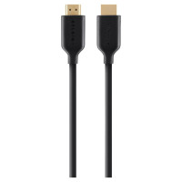 Кабель мультимедийный HDMI M to HDMI M 2.0m Belkin (F3Y021bt2M)