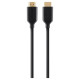 Кабель мультимедийный HDMI M to HDMI M 2.0m Belkin (F3Y021bt2M)