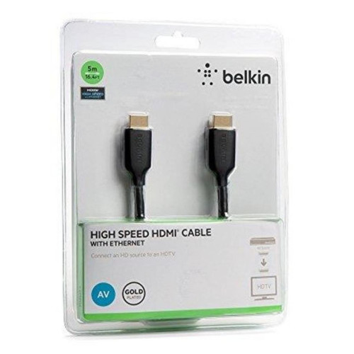 Кабель мультимедійний HDMI to HDMI 5.0m Belkin (F3Y021bt5M) – Belkin (вид 1)