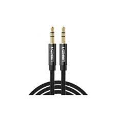 Кабель мультимедийный 3.5mm M to 3.5mm M 2.0m AV112 (Black) Ugreen (50363)