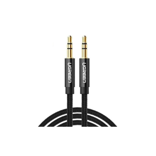 Кабель мультимедийный 3.5mm M to 3.5mm M 2.0m AV112 (Black) Ugreen (50363) – UGREEN