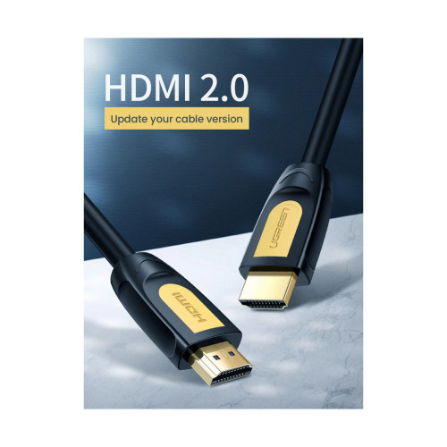 Кабель мультимедийный HDMI M to HDMI M 5.0m V1.4 Ugreen (10167) – UGREEN (вид 2)