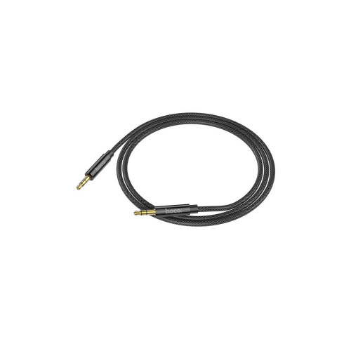 Кабель мультимедийный 3.5mm M to 3.5mm M 2.0m Black HOCO (6931474759894) – HOCO (вид 1)