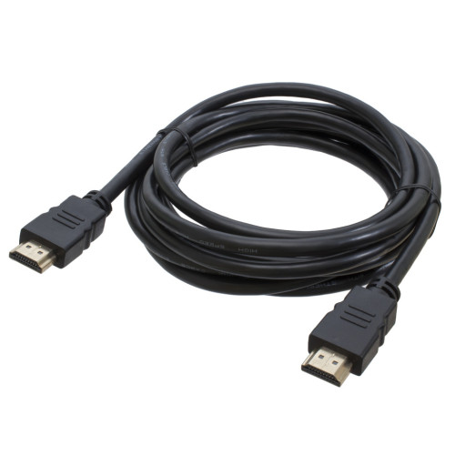 Кабель мультимедійний HDMI M to HDMI M 3.0m V2.0 black Patron (PN-HDMI-2.0-30) – PATRON