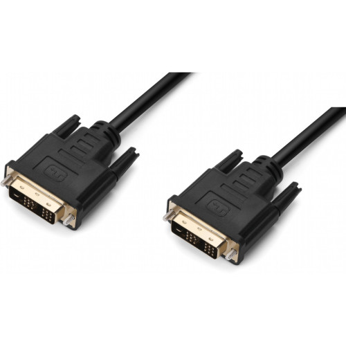 Кабель мультимедійний DVI M to DVI M 3.0m 18+1pin Prologix (PR-DVI-DVI-P-05-28-3m) – ProLogix