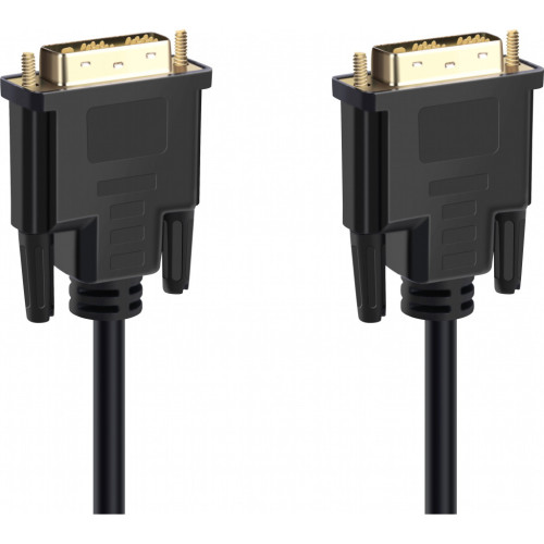 Кабель мультимедійний DVI M to DVI M 3.0m 18+1pin Prologix (PR-DVI-DVI-P-05-28-3m) – ProLogix (вид 2)