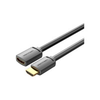 Кабель мультимедийный HDMI M to HDMI F 5.0m V2.0 4K60Hz VENTION (AHCBJ)