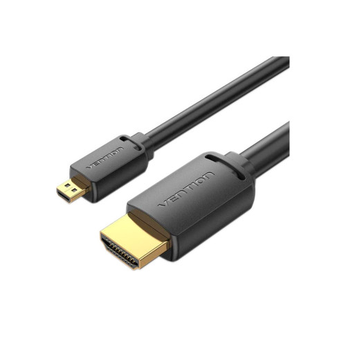Кабель мультимедийный HDMI M to HDMI micro M 3.0m V2.0 4K 60Hz VENTION (AGIBI) – Vention