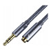 Кабель мультимедійний 3.5mm F to 3.5mm M 1.0m Essager (EYPY35-MY0G) – Essager