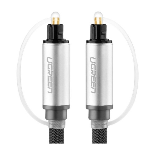 Кабель мультимедийный Optical Toslink 1.5m AV108 black Ugreen (10542) – UGREEN (вид 1)