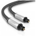Кабель мультимедийный Optical Toslink 1.5m AV108 black Ugreen (10542) – UGREEN (вид 2)