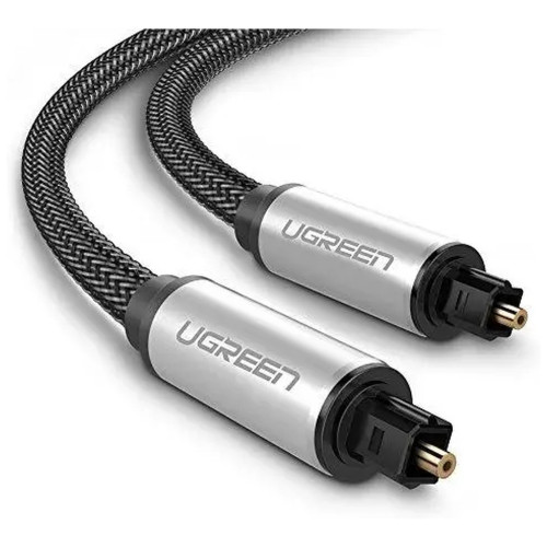Кабель мультимедийный Optical Toslink 1.0m AV108 black Ugreen (10539) – UGREEN