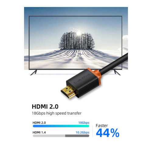 Кабель мультимедійний HDMI M to HDMI M 5.0m V2.0 4K60Hz Cabletime (CA915309) – Cabletime (вид 1)