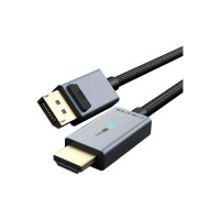 Кабель мультимедийный DisplayPort M to HDMI M 1.8m 4K30Hz Cabletime (CA915323)