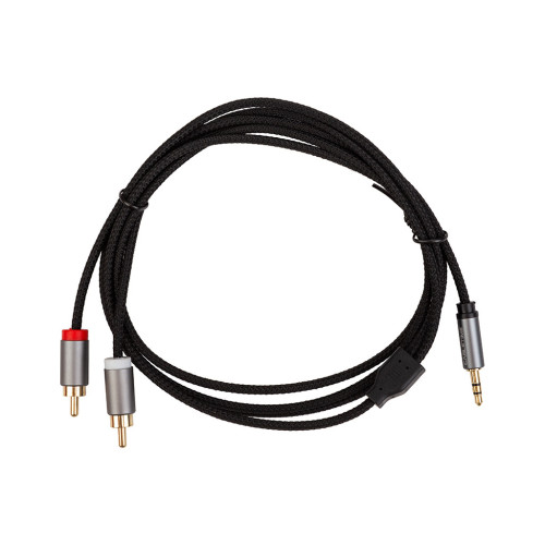 Кабель мультимедійний 3.5mm M to 2xRCA M 1.8m Cabletime (CA914005) – Cabletime
