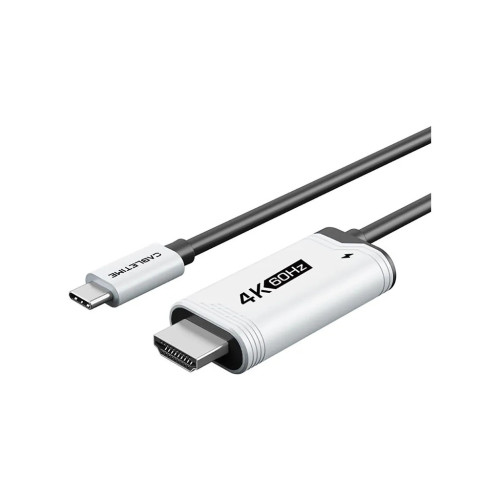 Кабель мультимедійний USB-C to HDMI M 2.0m PD100W 4K60Hz Cabletime (CA915798) – Cabletime