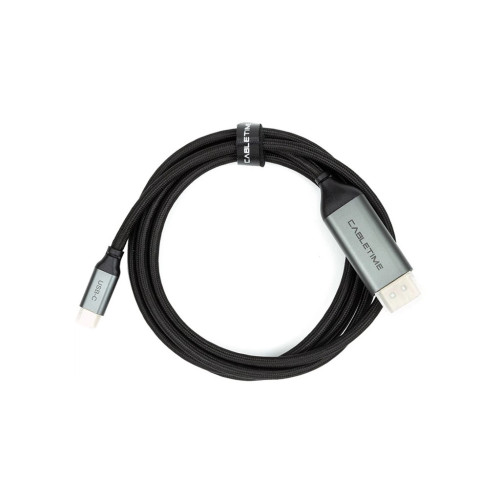Кабель мультимедійний USB-C to DisplayPort M 1.8m V1.2 4K Cabletime (CA913305) – Cabletime (вид 1)