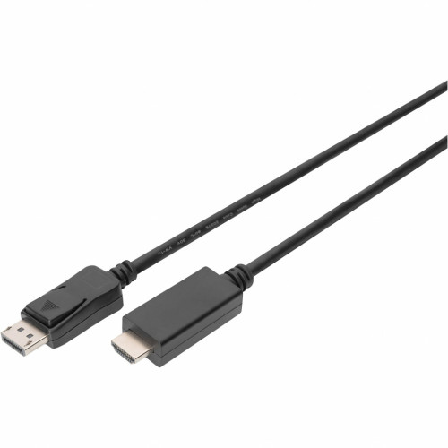 Кабель мультимедійний DisplayPort M to HDMI M 2.0m 4K Digitus (AK-340303-020-S) – DIGITUS