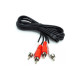 Кабель мультимедійний 2xRCA M to 2xRCA M 1.0m PowerPlant (CA912032)