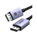 Кабель мультимедийный DisplayPort M to DisplayPort M 2.0m 16K DP118 black Ugreen (15384) – UGREEN