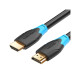 Кабель мультимедийный HDMI M to HDMI M 15.0m black Vention (AACBN)
