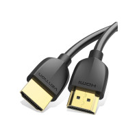 Кабель мультимедийный HDMI M to HDMI M 1.5m black Vention (AAIBG)