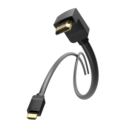 Кабель мультимедійний HDMI M to HDMI M 3.0m 90° corner black Vention (AAQBI) – Vention (вид 2)