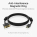 Кабель мультимедійний HDMI M to DVI M 2.0m black Vention (ABFBH) – Vention (вид 1)