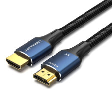 Кабель мультимедійний HDMI M to HDMI M 5.0m 8K cotton braided blue Vention (ALGLJ)