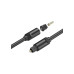 Кабель мультимедійний Optical Toslink 1.0m black Vention (BAEBF) – Vention (вид 1)