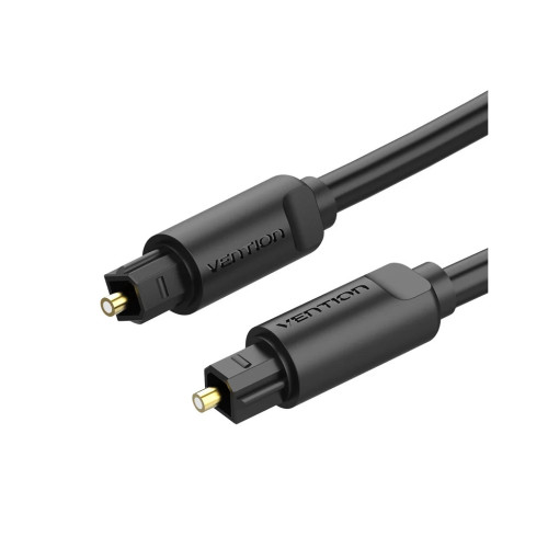 Кабель мультимедійний Optical Toslink 1.5m black Vention (BAEBG) – Vention
