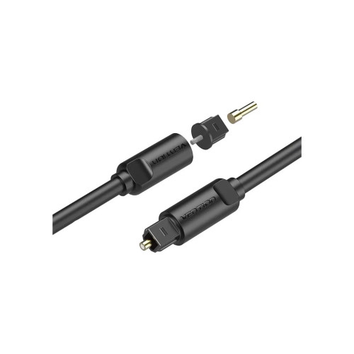Кабель мультимедійний Optical Toslink 3.0m black Vention (BAEBI) – Vention (вид 1)