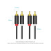 Кабель мультимедийный 2xRCA M to 2xRCA M 1.5m black Vention (BCMBG) – Vention (вид 1)