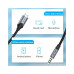Кабель мультимедийный Micro 5P M to 3.5mm M 1.0m (4pin) black Vention (BDGBF) – Vention (вид 2)
