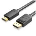 Кабель мультимедійний DisplayPort M to HDMI M 1.5m black Vention (HADBG) – Vention