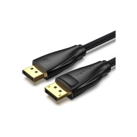 Кабель мультимедійний DisplayPort M to DisplayPort M 1.0m black Vention (HCCBF)