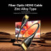 Кабель мультимедийный HDMI M to HDMI M 15.0m 4K fiber optic zinc alloy black Vention (ALSBN) – Vention (вид 1)