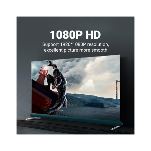 Кабель мультимедійний VGA M to VGA M 10.0m black Vention (DAEBL) – Vention (вид 1)