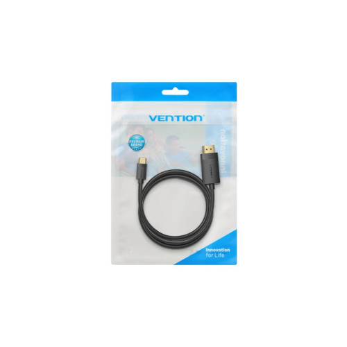 Кабель мультимедійний USB-C to HDMI M 2.0m 4K 60Hz black Vention (CRIBH) – Vention (вид 2)