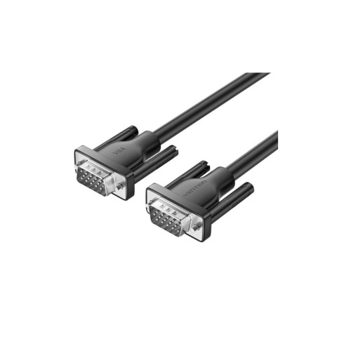 Кабель мультимедийный VGA M to VGA M 3.0m black Vention (A15BI) – Vention