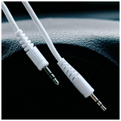 Кабель мультимедийный 3.5mm M to 3.5mm M 1.0m white XQISIT (4029948026954) – XQISIT (вид 1)