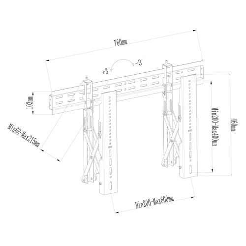 Кронштейн Charmount WMX-64 – CHARMOUNT (вид 2)