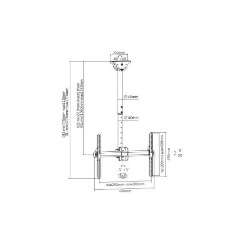 Кронштейн ITech Celb-54SHL – ITech (вид 1)